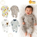 Sleepsuit Newborn BOY SERIES 1.0 Jumsuit Kaki Buka BC-071