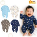 Sleepsuit Newborn BOY SERIES 2.0 Jumsuit Kaki Buka BC-071