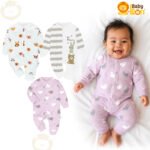 Sleepsuit Kaki Buka GIRL SERIES 1.0 Jumsuit Bayi Newborn BC-071