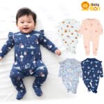 Sleepsuit Baby Girl 1.0 Jumsuit Kaki Tutup BC-080