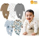 Sleepsuit Kaki Tutup BOY SERIES 1.0 Jumsuit Newborn GY-052
