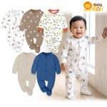 Sleepsuit Kaki Tutup BOY SERIES 2.0 Jumsuit Newborn GY-052