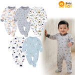 Sleepsuit Kaki Tutup BOY SERIES 3.0 Jumsuit Newborn GY-052