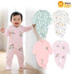 Jumsuit Kaki Tutup GIRL SERIES 1.0 Sleepsuit Newborn GY-052